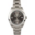 Cheap Rolex Oyster Perpetual 114300 Rhodium Dial WE03723