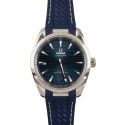 Imitation Omega Seamaster Aqua Terra Blue Rubber Strap WE00227